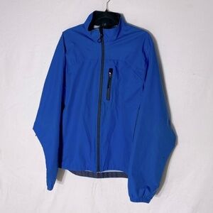 Mountain Equipment Coop Blue Full Zip Wind Stopper Windbreaker Light Jacket XL